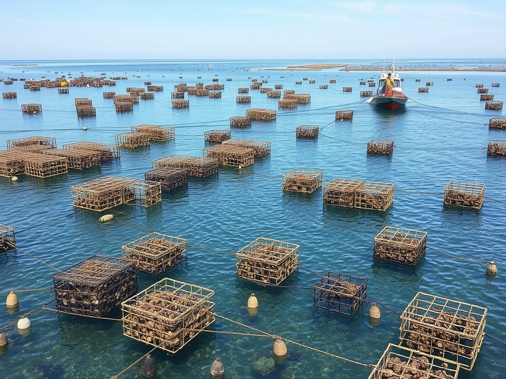Floating and Submerged Cage Oyster Farming: A Modern Approach to Sustainable Aquaculture - The Oyster Encyclopedia